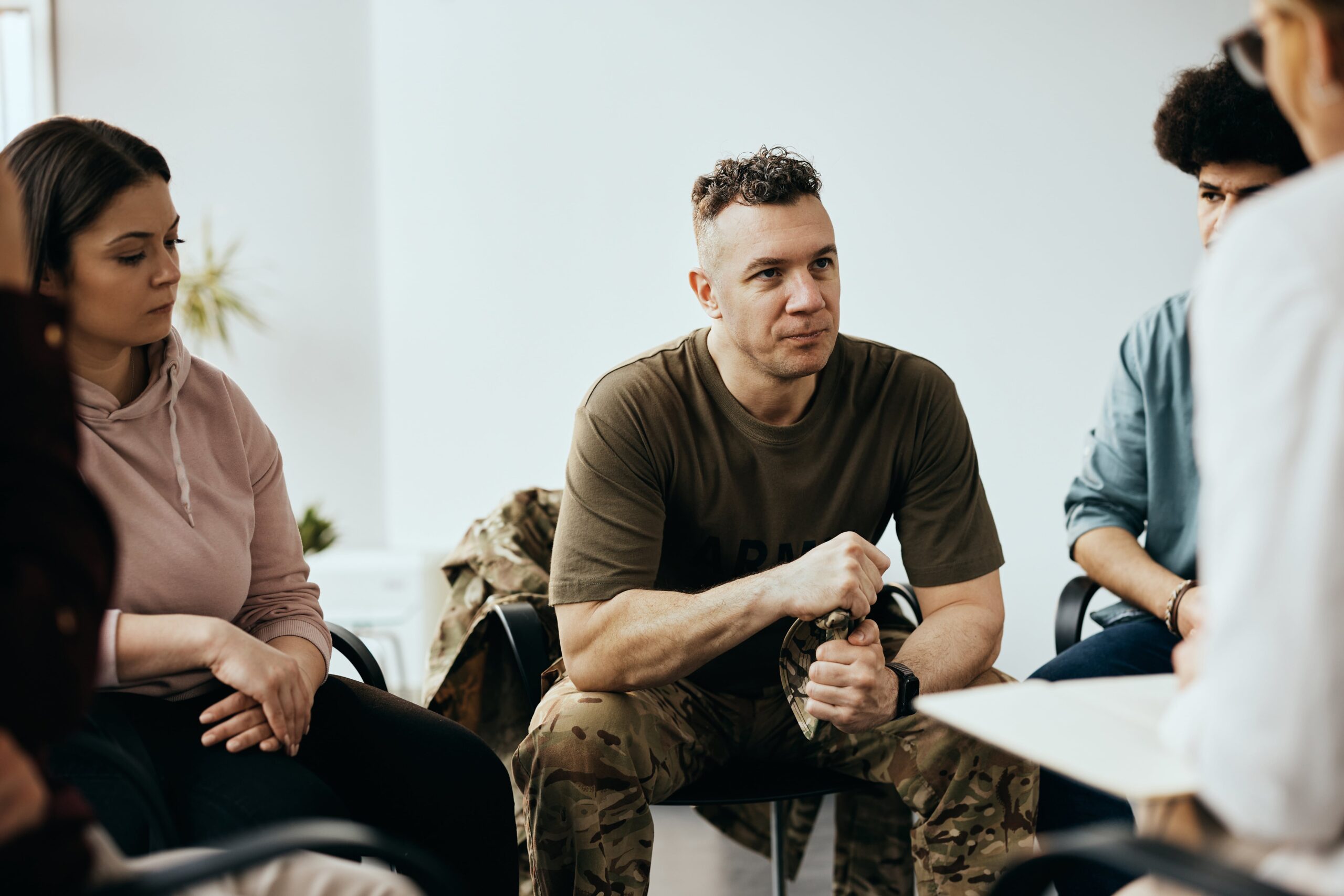 A man discusses his experiences during veteran rehab kentucky